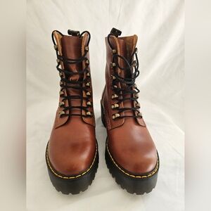Dr. Martens Brown Ankle Boots